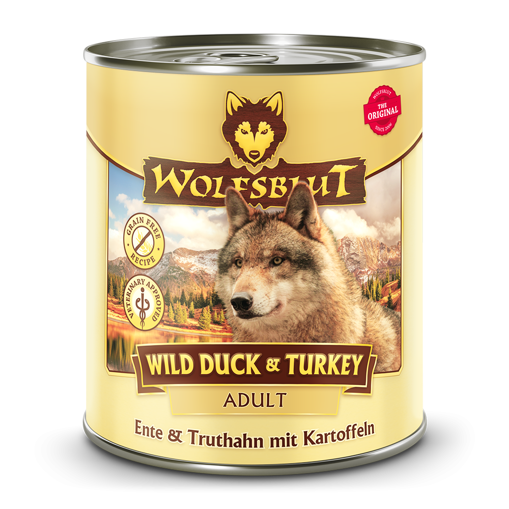 Wild Duck & Turkey Puppy - Ente & Truthahn mit Kartoffel - 200 g