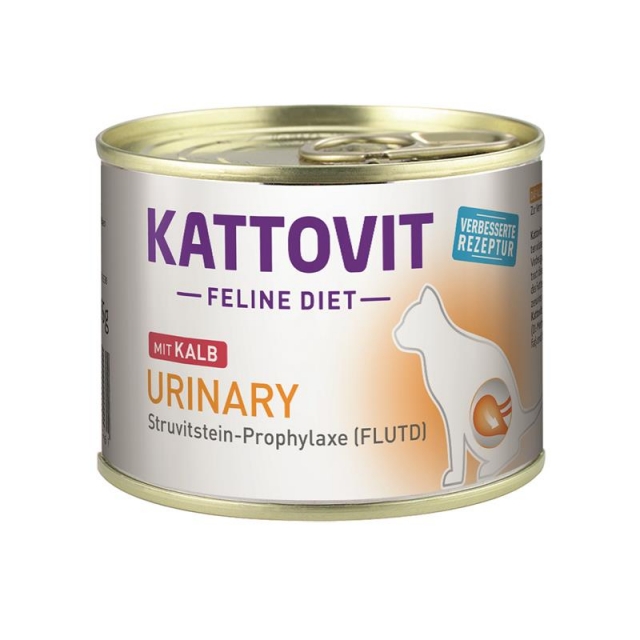 Kattovit Dose Feline Diet Urinary Kalb 185g