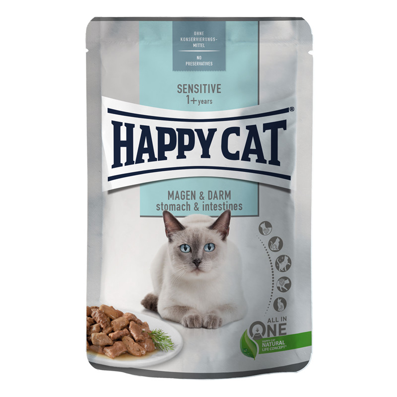 Happy Cat Pouches Sensitive Magen & Darm 85g