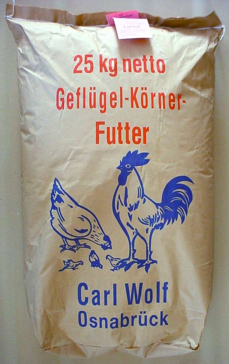 Carl Wolf Geflügelkörnerfutter 25kg