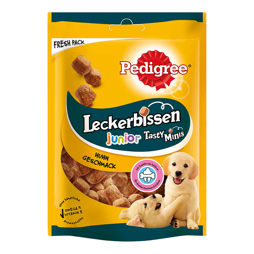 Pedigree Snack Leckerbissen Kau-Happen Junior 125g