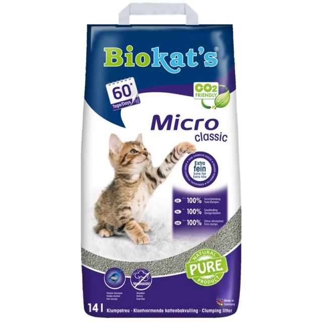Biokats Micro classic 14 l im Papiersack