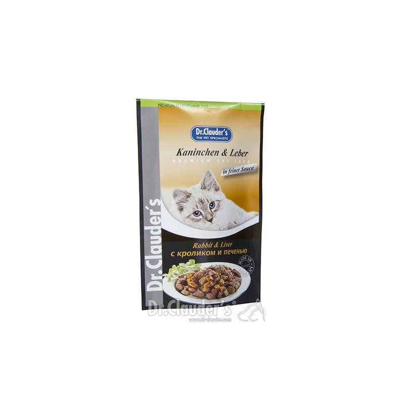 Dr. Clauders Cat PB Lachs & Forelle in Gelee 100g