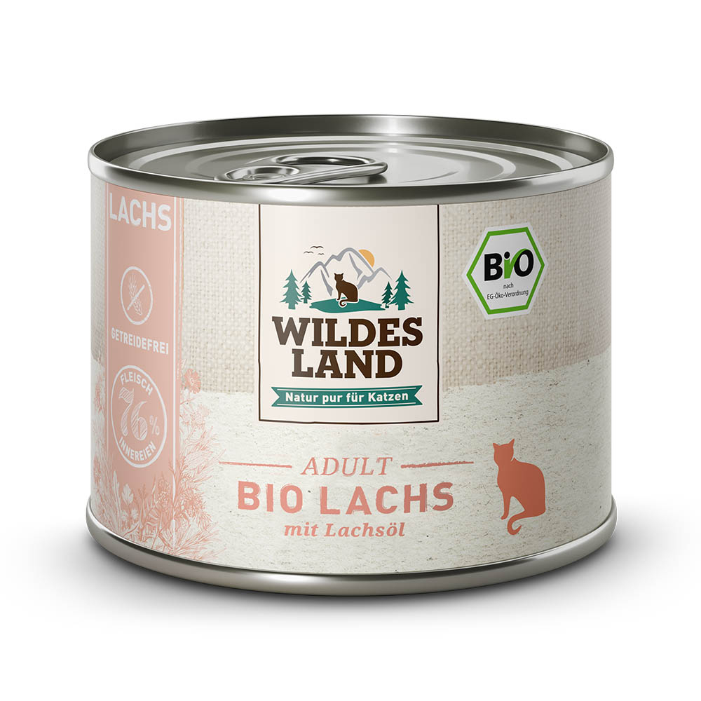 Bio Lachs PUR mit Lachsöl - 200 g