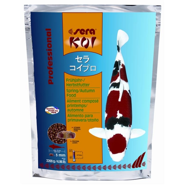 sera Koi Professional Frühjahr-/Herbstfutter 2.2 kg