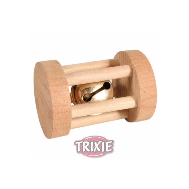 Trixie Spielrolle, Kleintiere, Holz  3,5 × 5 cm