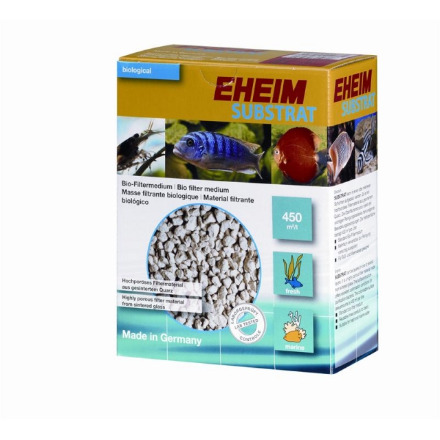 EHEIM Bio-Filtermedium mit hoher biologischer Leistung Substrat 1 Liter