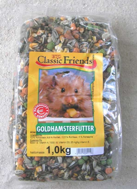 Classic Friends Goldhamsterfutter 25kg