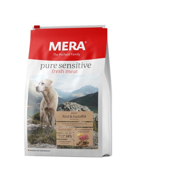 Mera Dog Pure Sensitive Fresh Meat Rind & Kartoffel 1kg