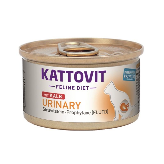 Kattovit Dose Feline Diet Urinary Struvitstein-Prophylaxe FLUTD (C-Rezeptur) 85g