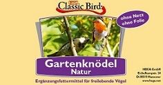 Classic Bird Gartenknödel NATUR 30er Knödel im Eimer ohne Netz & ohne Folie