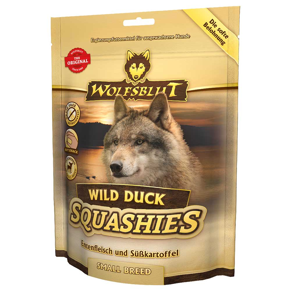 Wild Duck Squashies Small Breed - Ente mit Süßkartoffel - 350 g