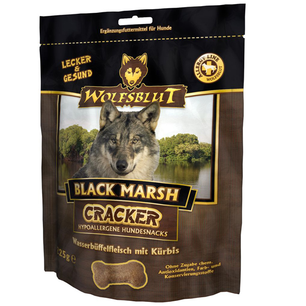 Black Marsh Cracker - Wasserbüffel mit Kürbis - 225 g