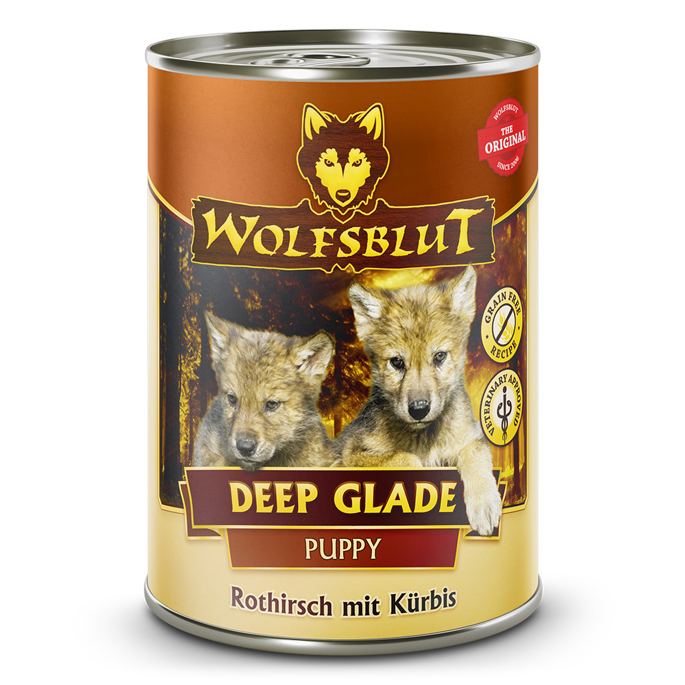Deep Glade Puppy - Rothirsch und Kürbis - 200 g