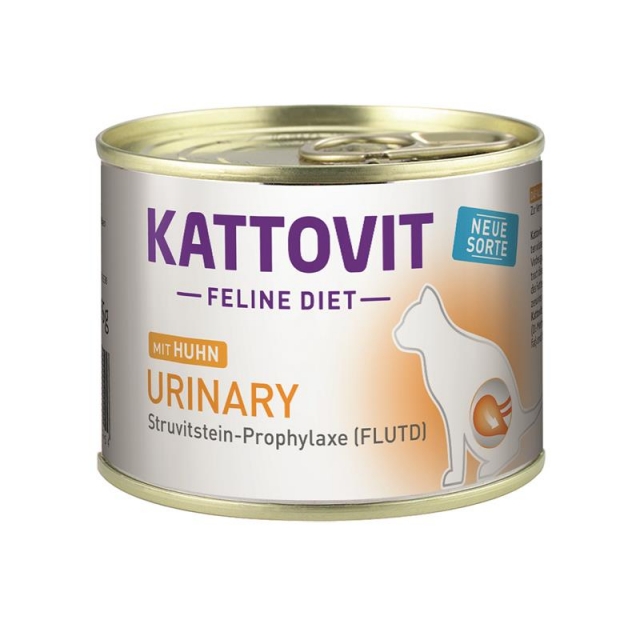 Kattovit Dose Feline Diet Urinary Huhn 185g