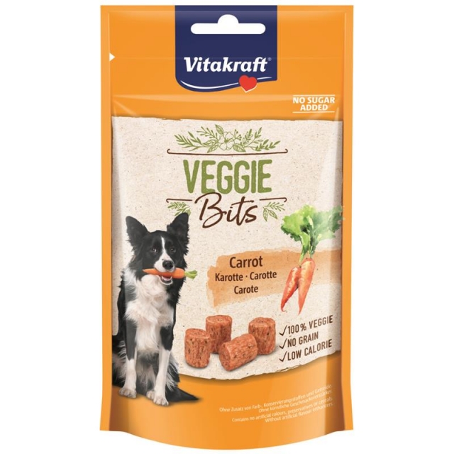 Vitakraft Dog Snack Veggie Bits Karotte 40 g