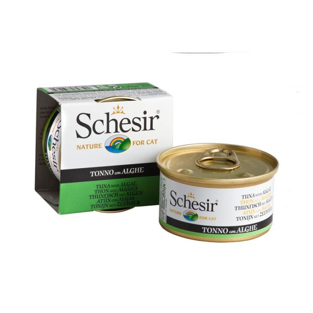 Schesir Cat Dose Jelly Thunfisch und Algen 85g