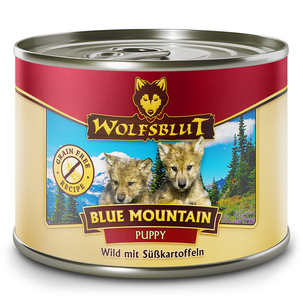 Blue Mountain Puppy - Wild mit Süßkartoffel - 200 g